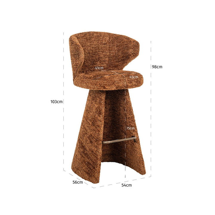 Barstoel Gatsbi lovely cinnamon