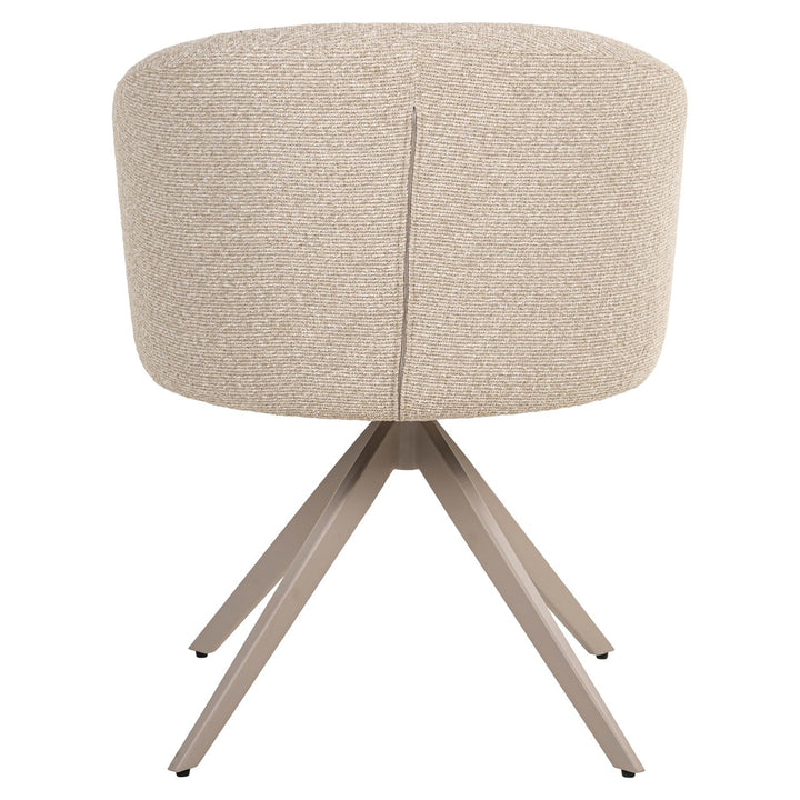 Eetkamerstoel Olivia biscotti swivel