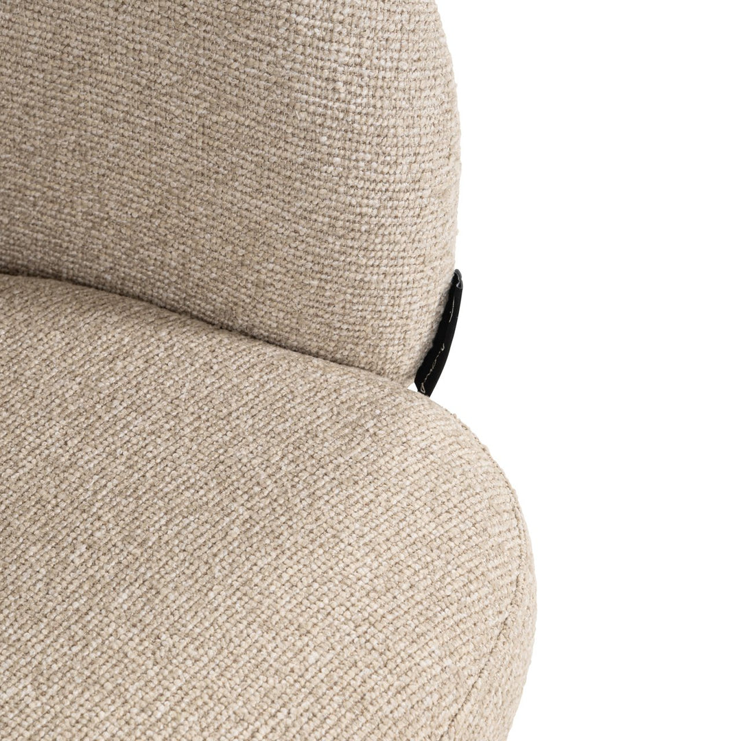 Eetkamerstoel Olivia biscotti swivel