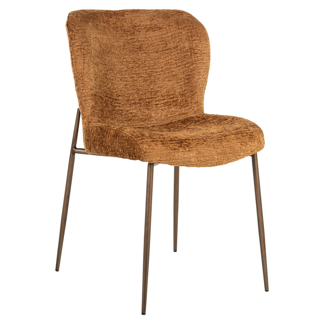 Eetkamerstoel Odarby cognac fusion (Set of 2)