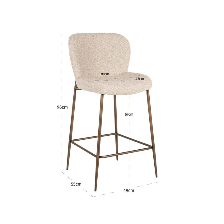 Counterstoel Odarby biscotti