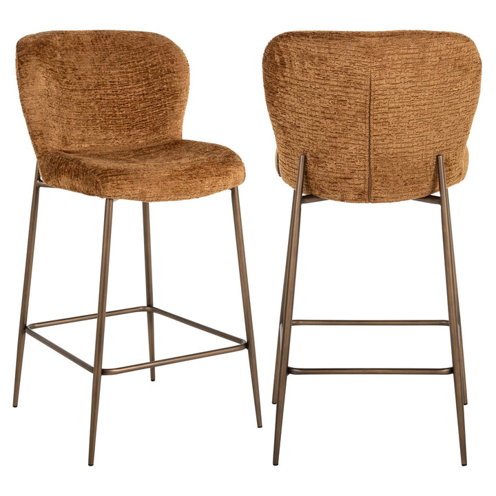 Counterstoel Odarby cognac fusion