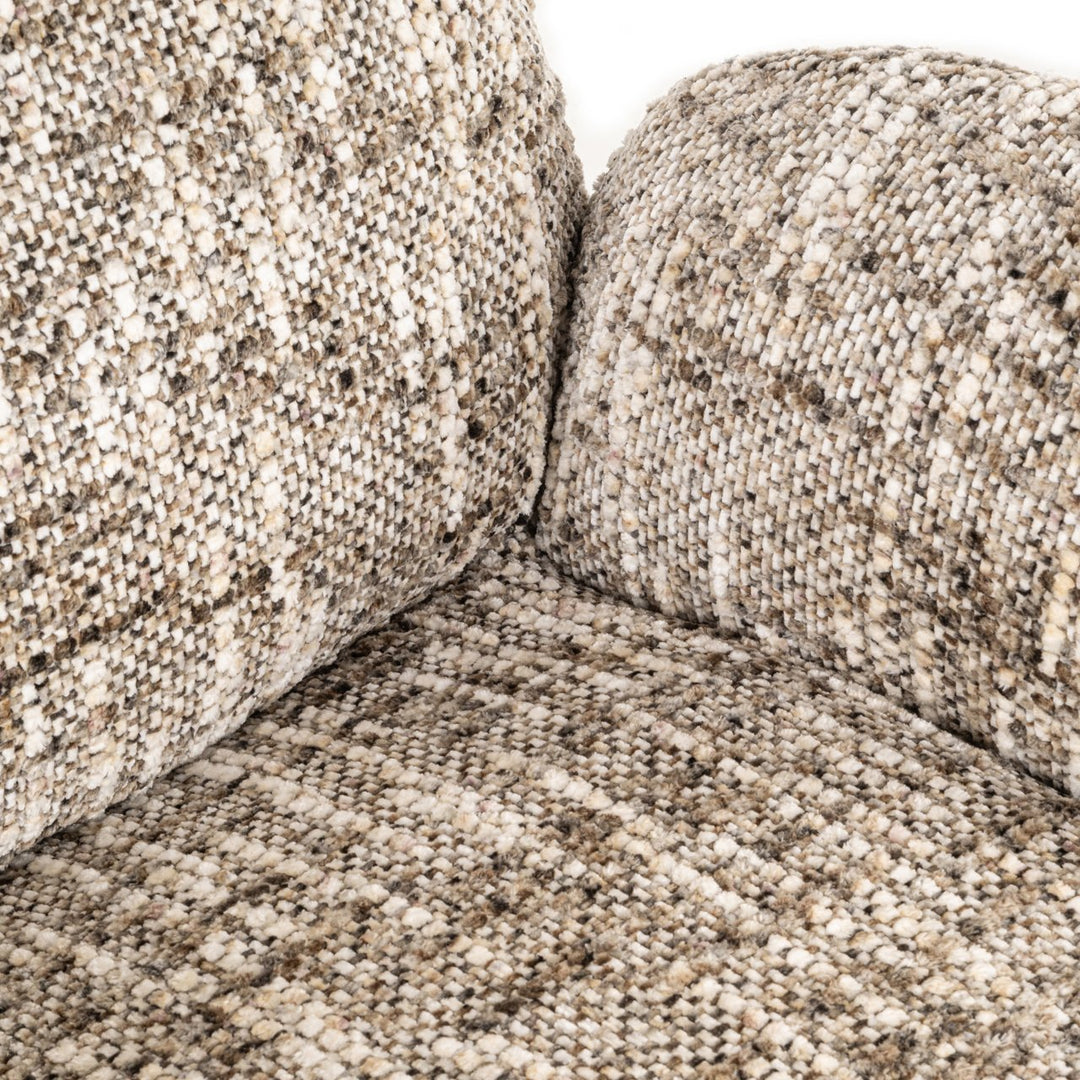 Lounge stoel Kagney brown omara swivel