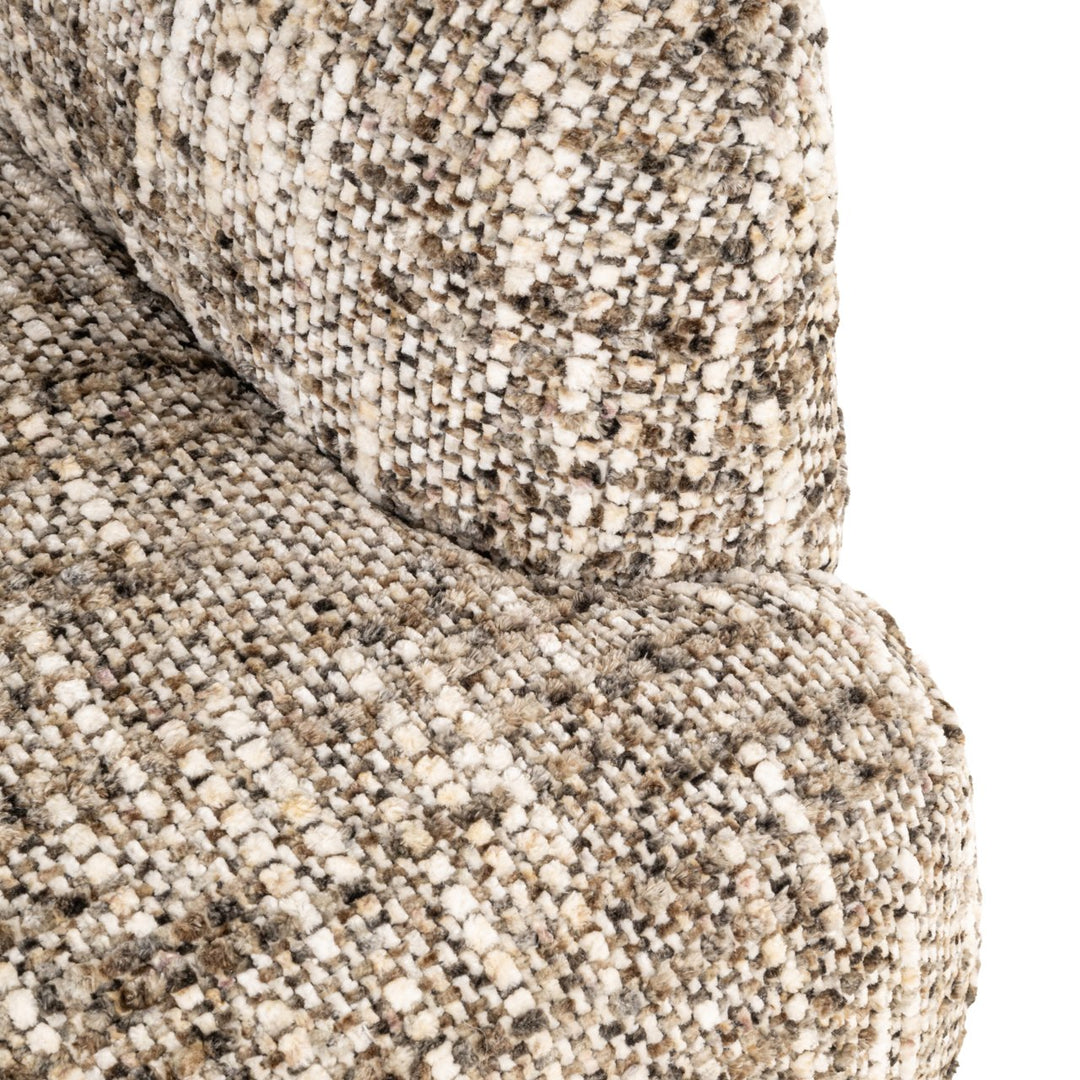 Lounge stoel Kagney brown omara swivel