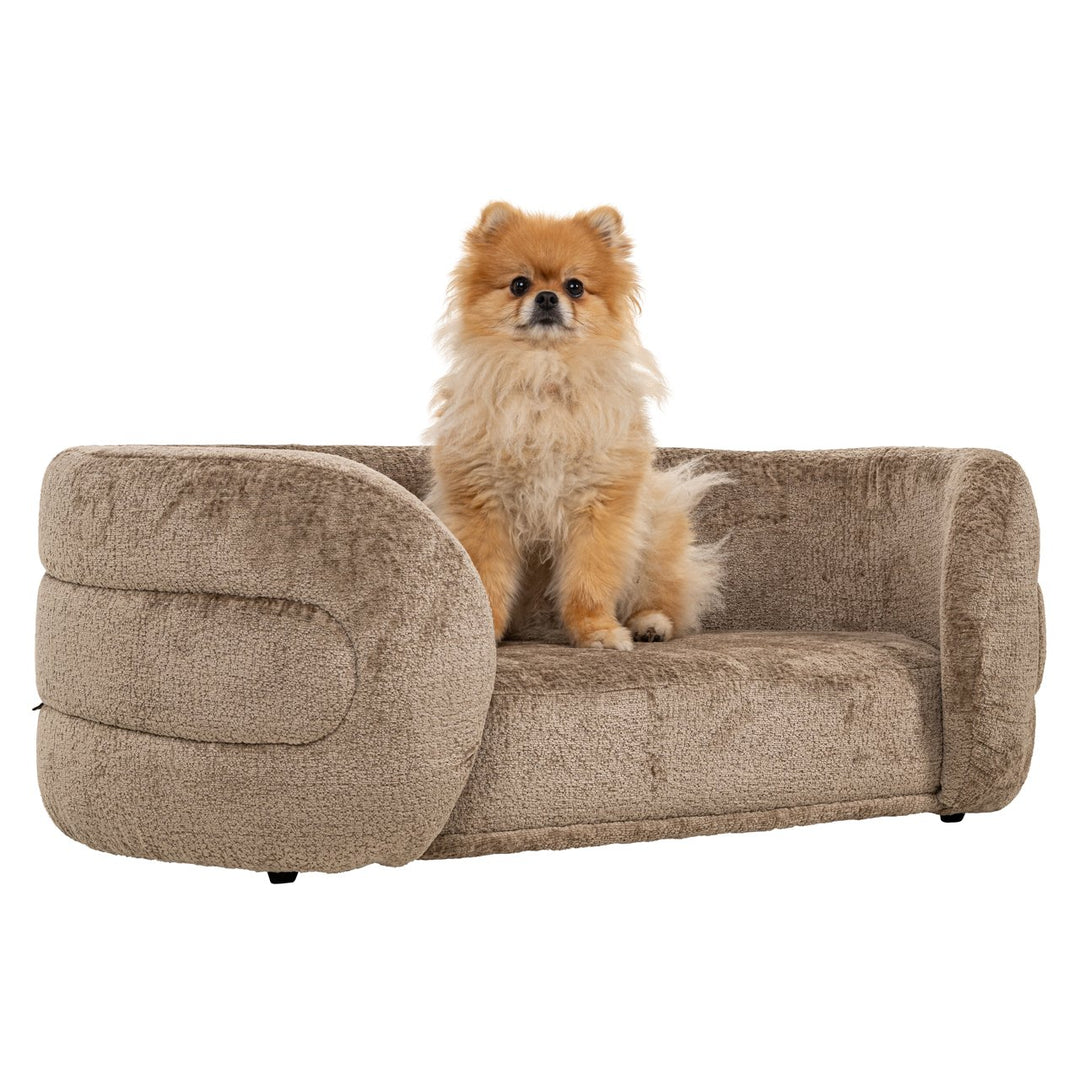 Hondenbed Bingo taupe chenille