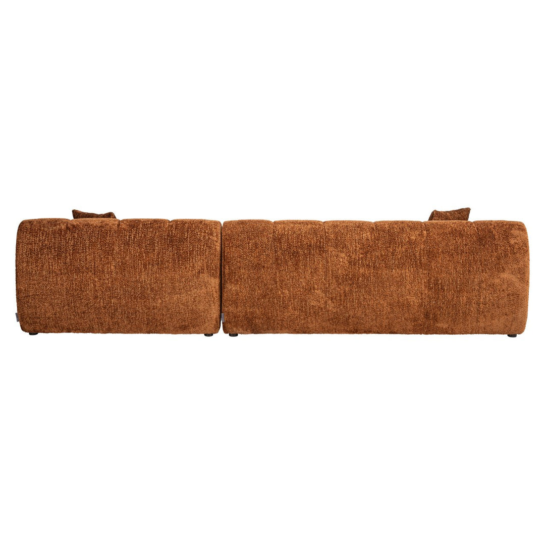 Bank Cube lovely cinnamon 3-seater + lounge right