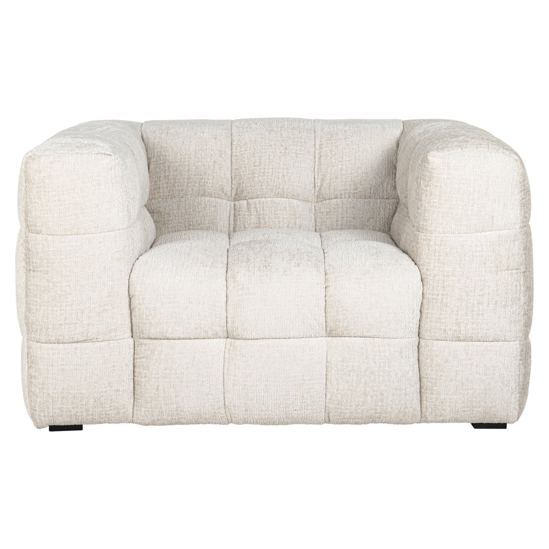 Lounge stoel Merrol cream fusion fire retardant