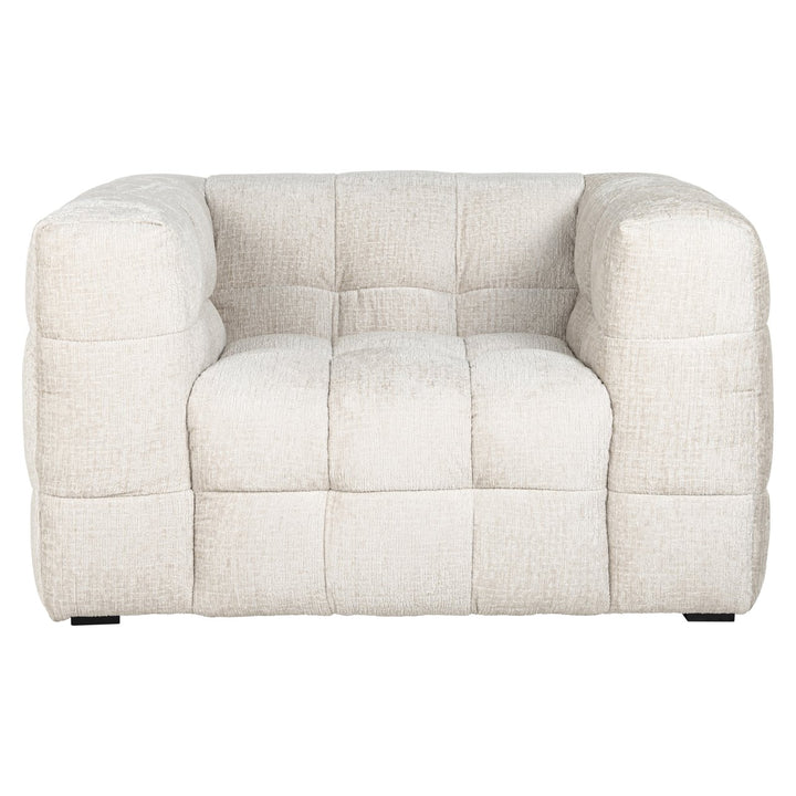 Lounge stoel Merrol cream fusion fire retardant