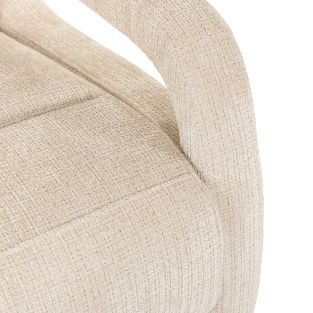 Lounge stoel Denvi niagara beige swivel