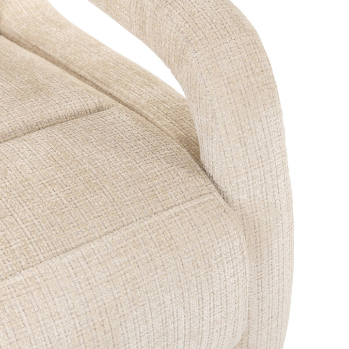 Lounge stoel Denvi niagara beige swivel