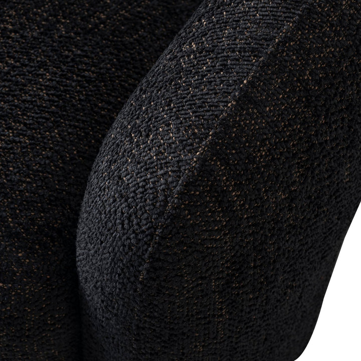 Lounge stoel Milania lovely black
