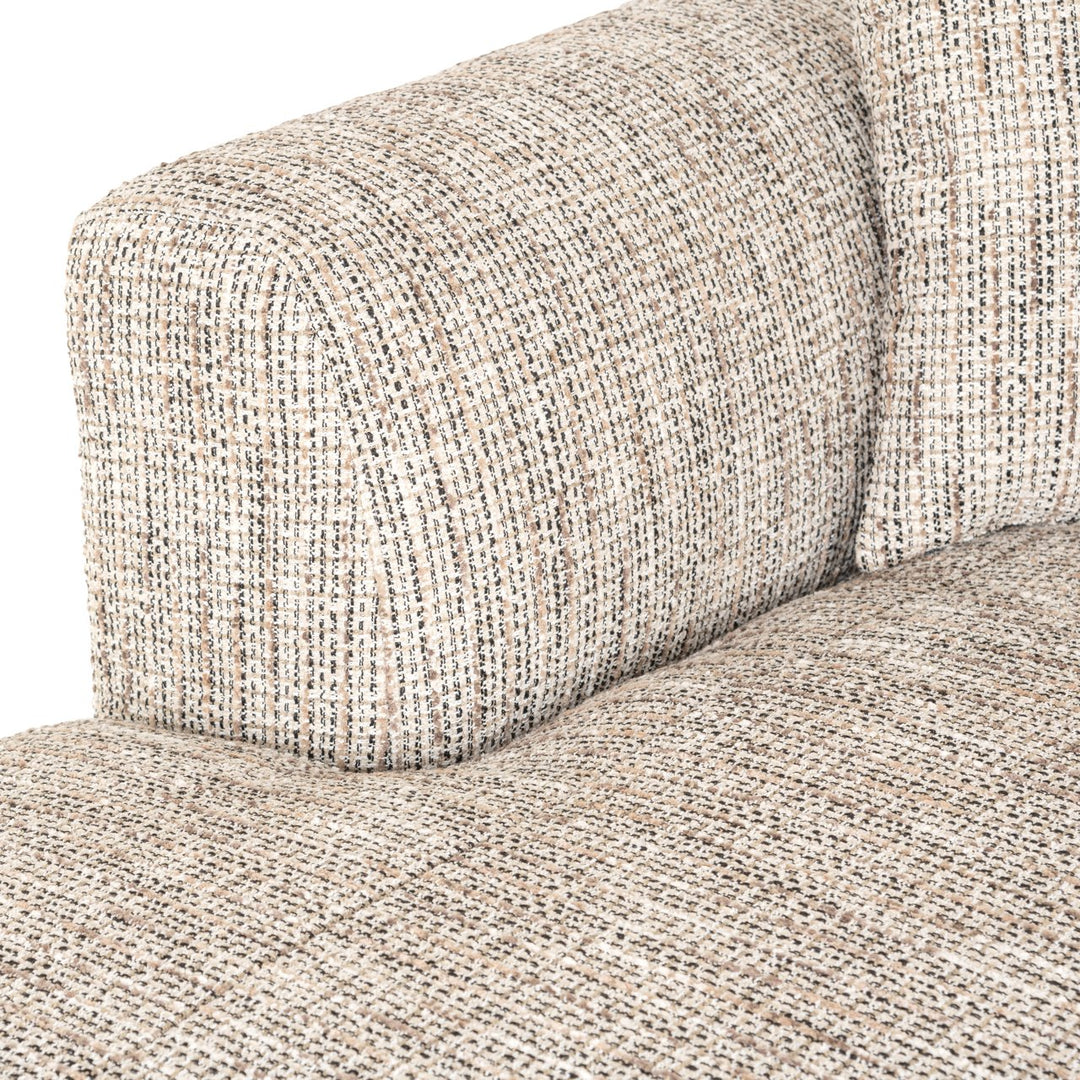 Bank Hoxton trendy nature 3-seater + lounge left