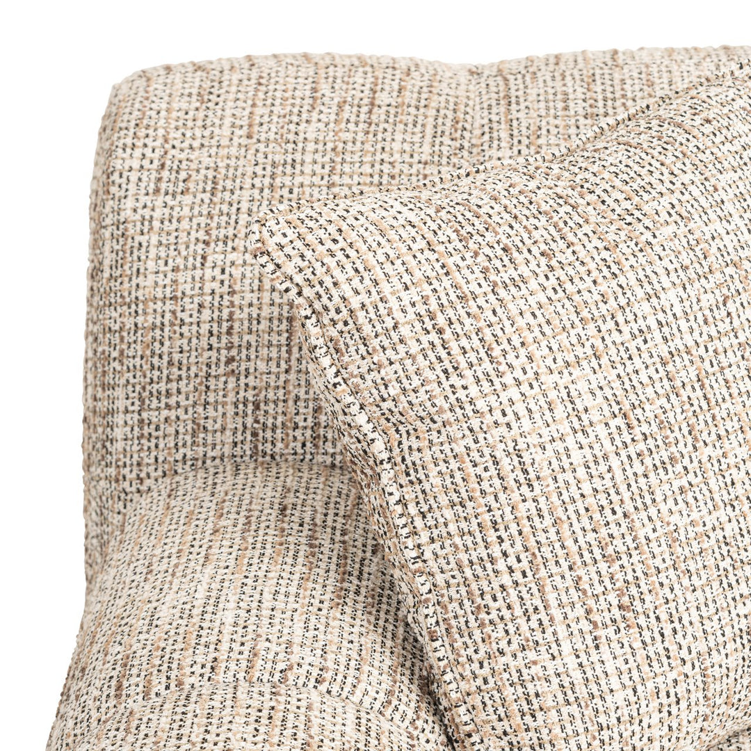 Bank Hazel trendy nature 3-seater + lounge left