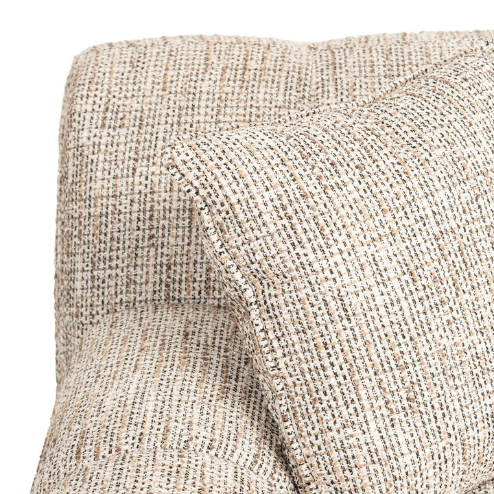 Bank Hazel trendy nature 3-seater + lounge left