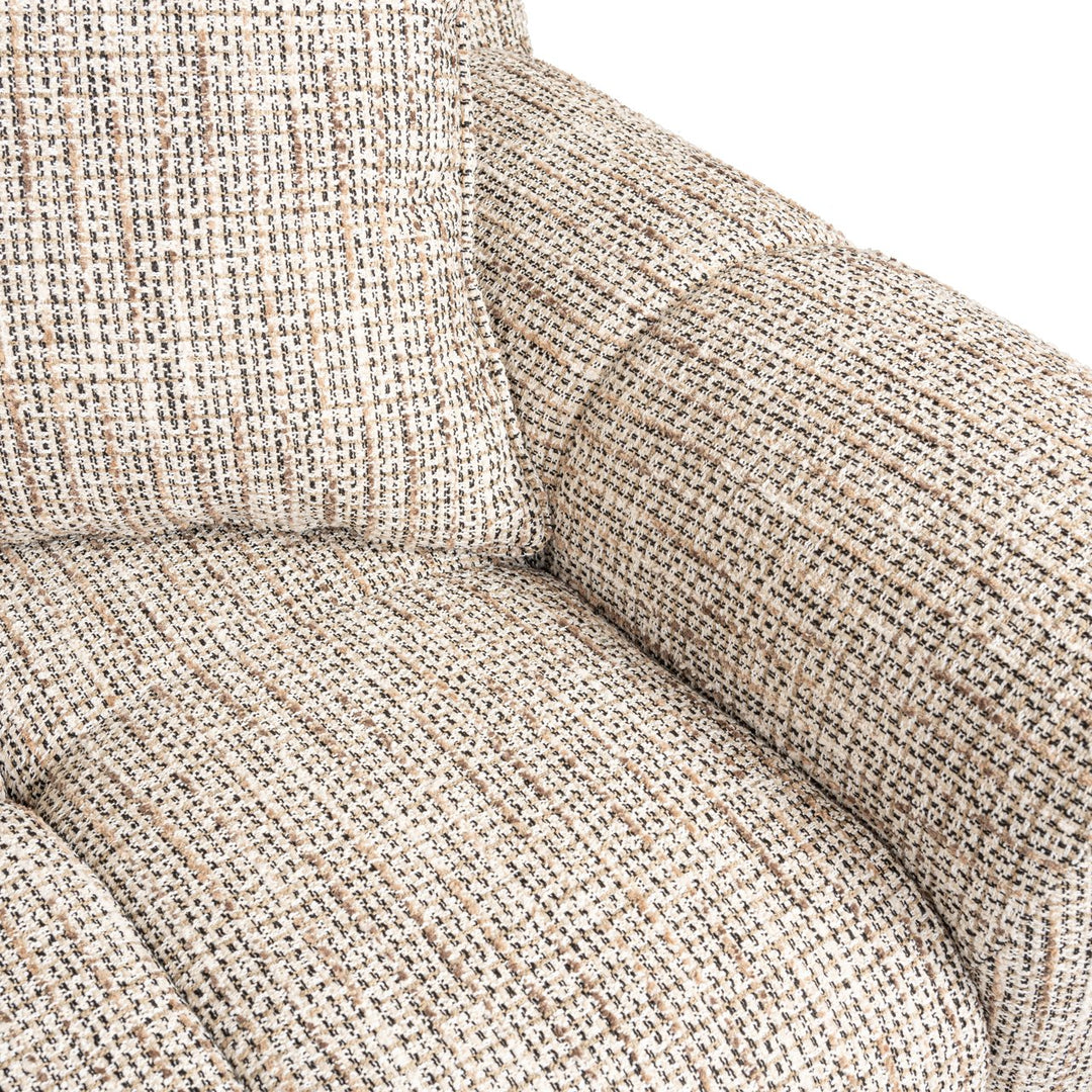 Bank Hazel trendy nature 3-seater + lounge left