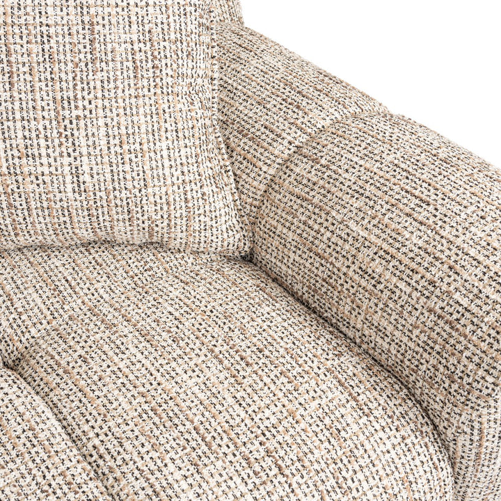 Bank Hazel trendy nature 3-seater + lounge left