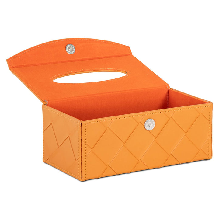 Opbergdoos Molly orange tissue box
