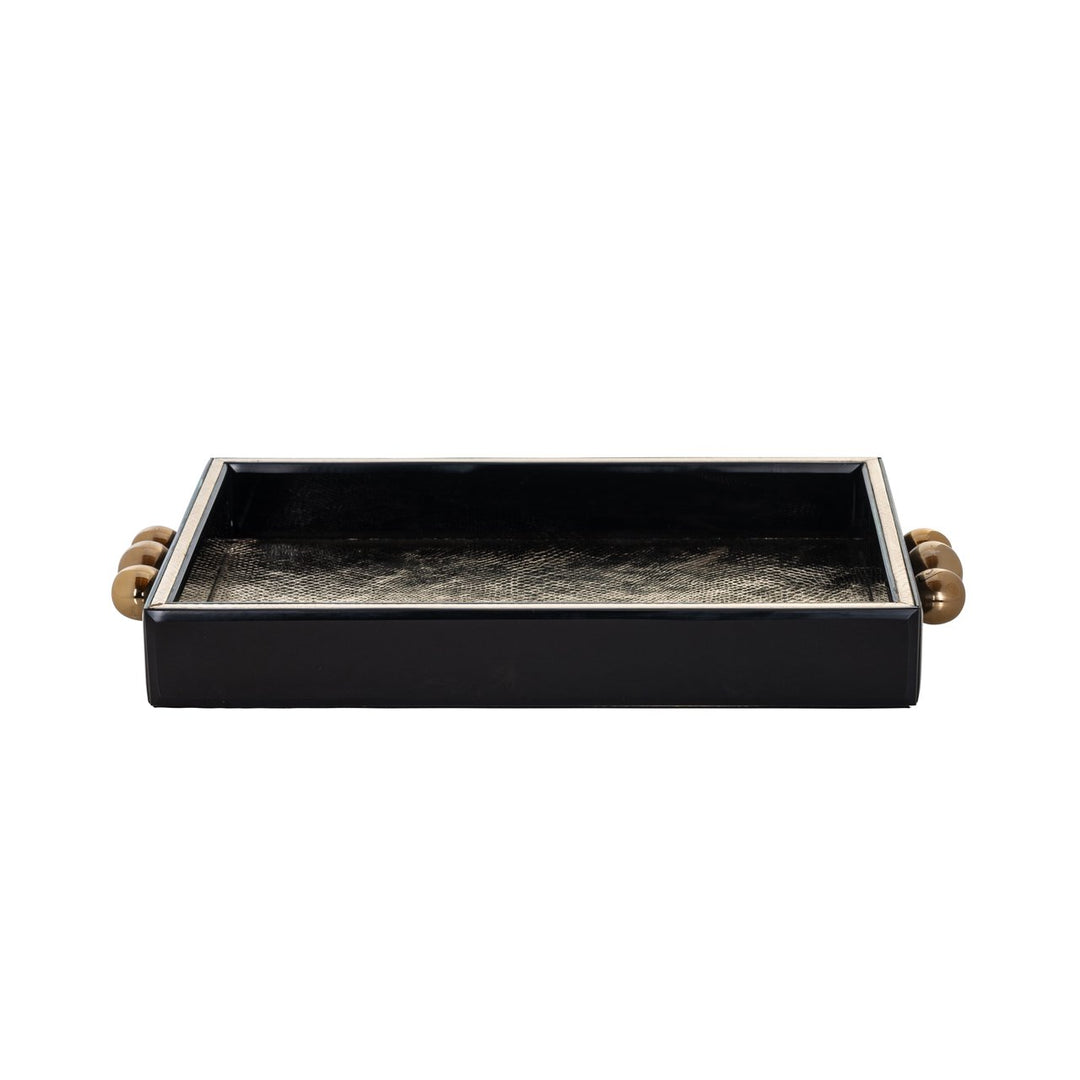 Dienblad Liv black/gold