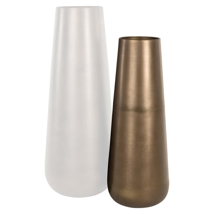 Vaas Kenza brass antique small