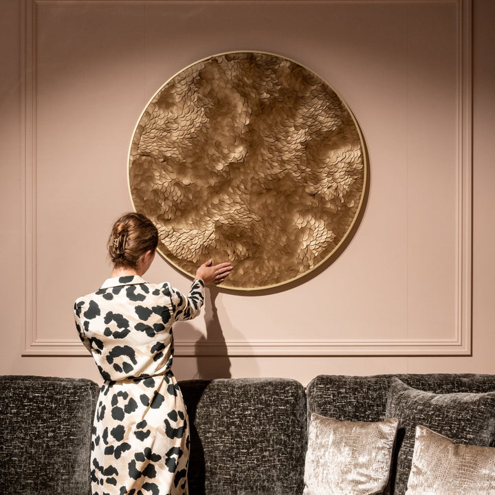 Wall art Bloom gold
