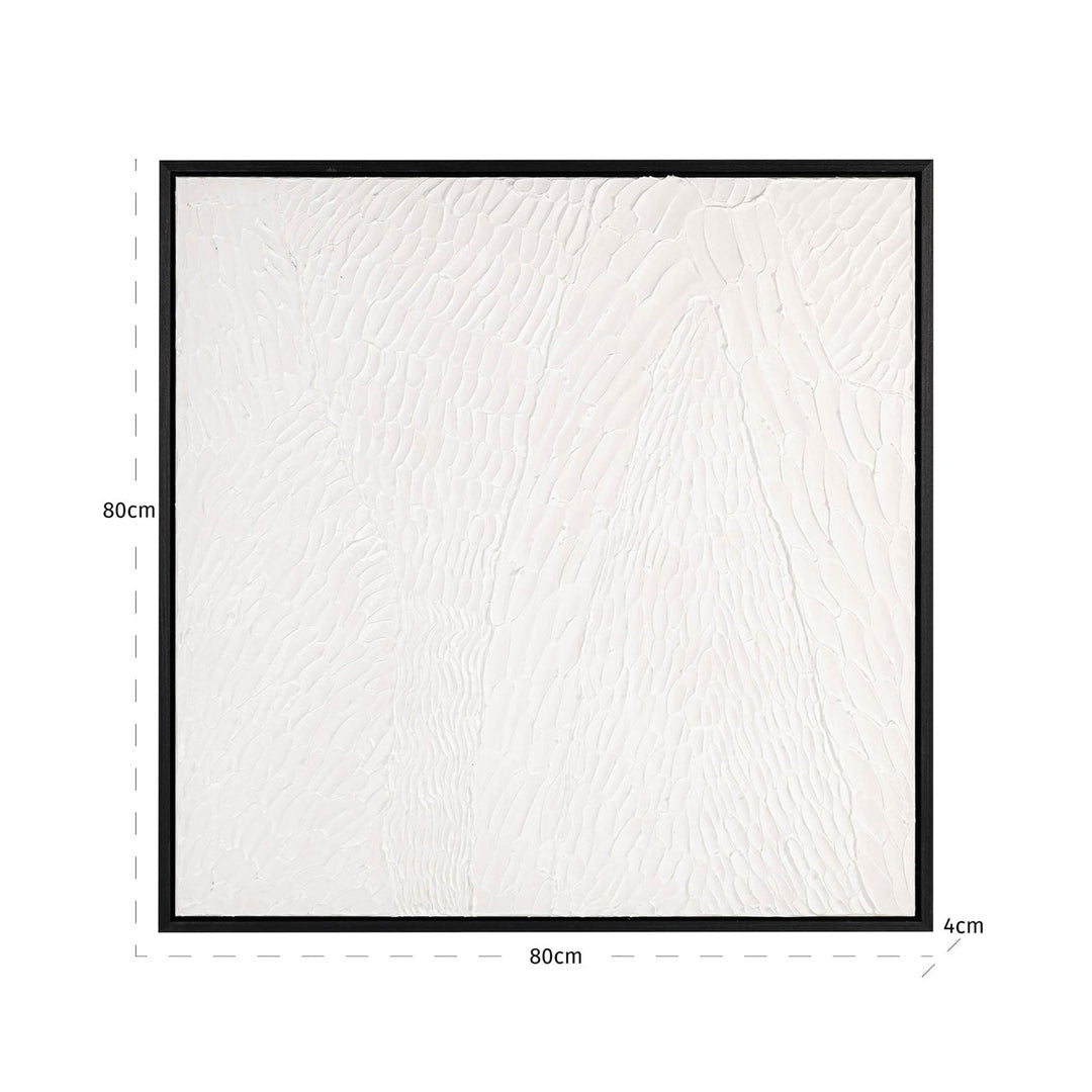 Wall art Janell black/white