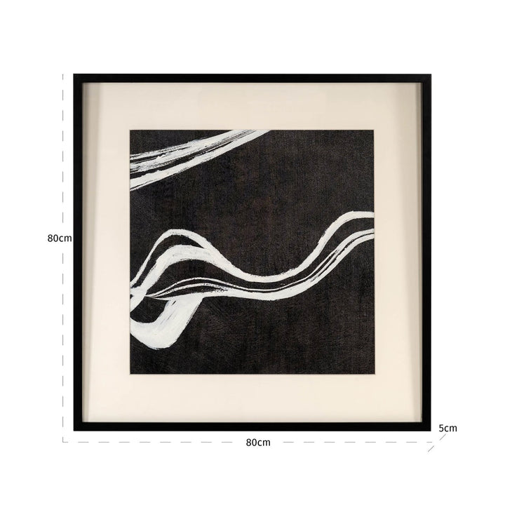 Wall art Jozra black/white