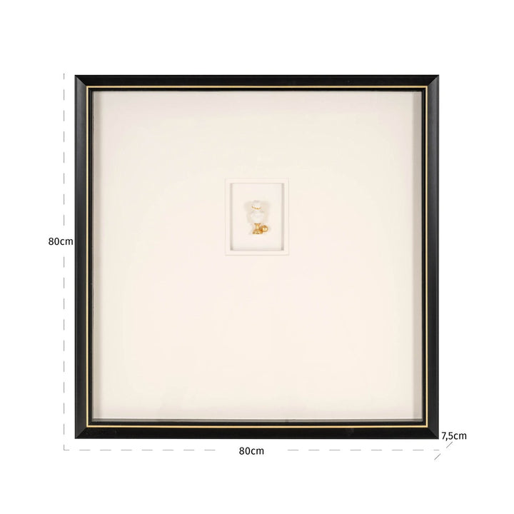 Wall art Danni black/white