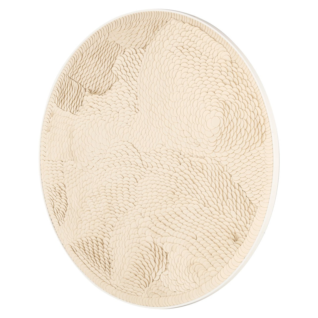 Wall art Flow white