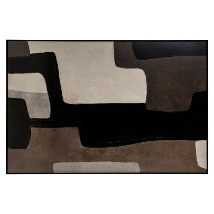 Wall art Mirage brown right