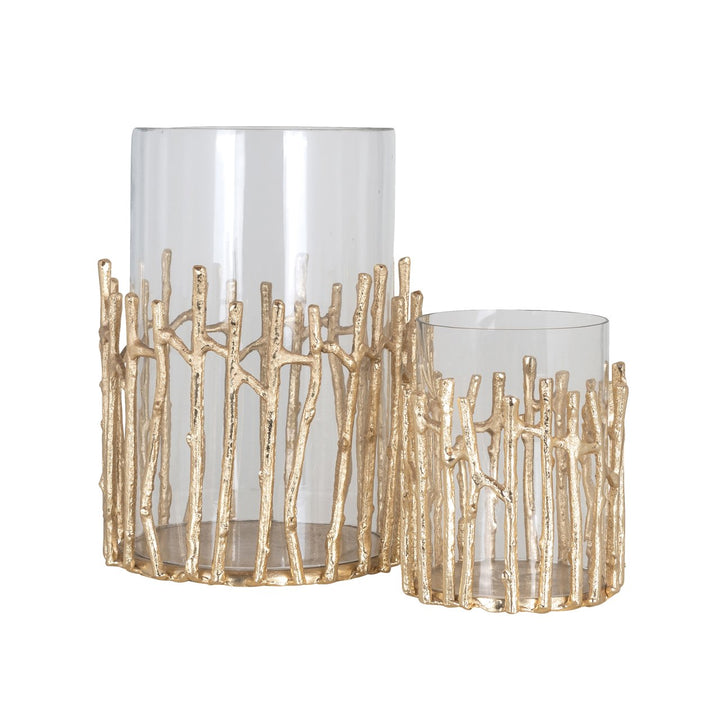 Windlicht Loretta gold large