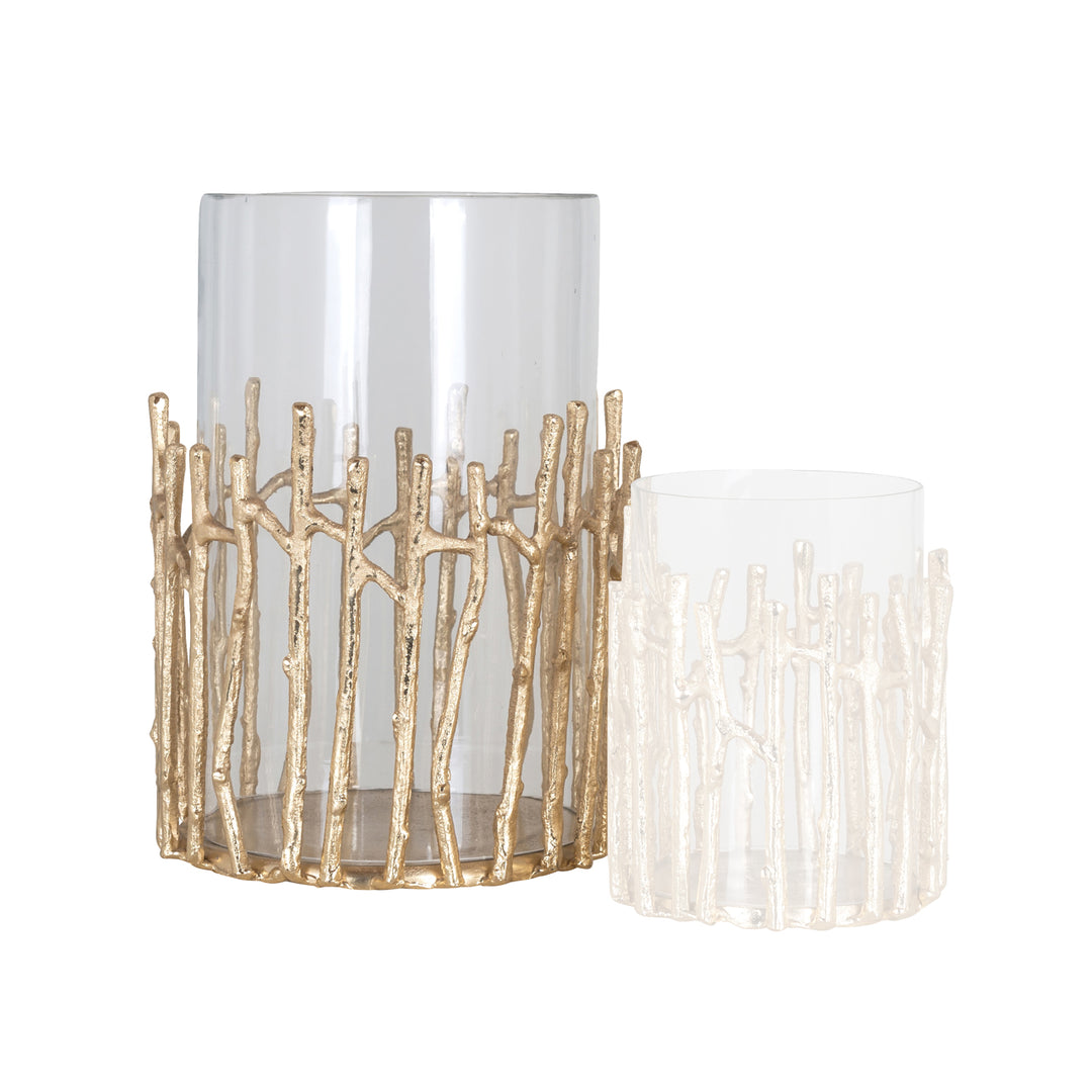 Windlicht Loretta gold large