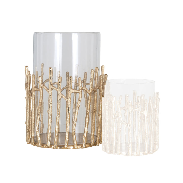 Windlicht Loretta gold large
