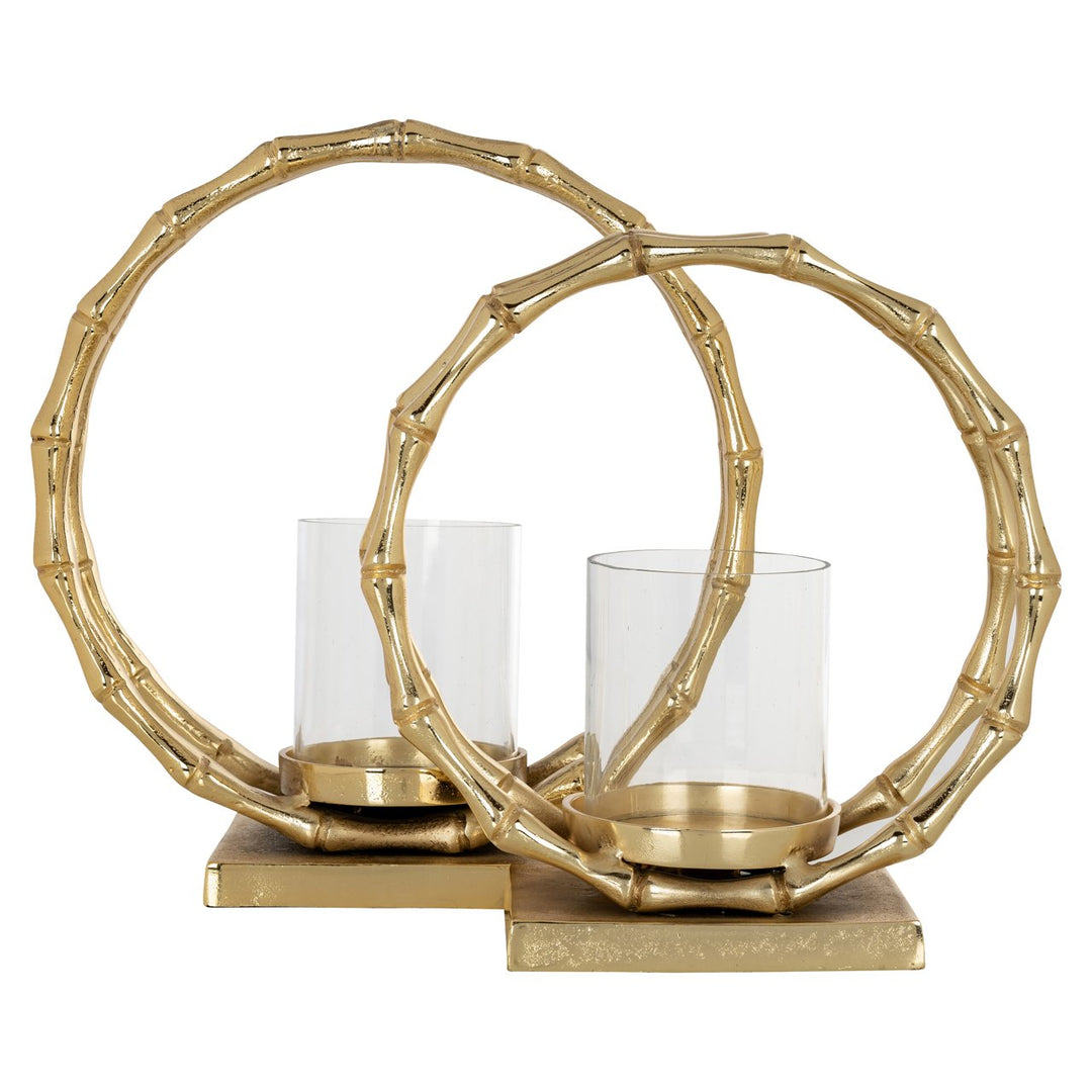 Windlicht Merlyn gold large