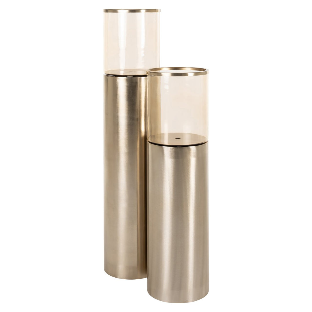 Windlicht Jona gold small