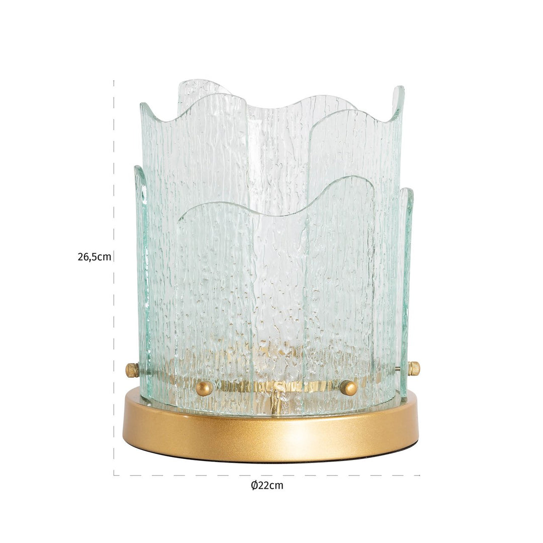 Windlicht Danila gold small