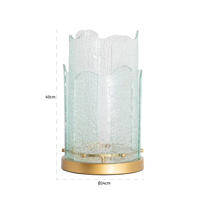 Windlicht Danila gold large