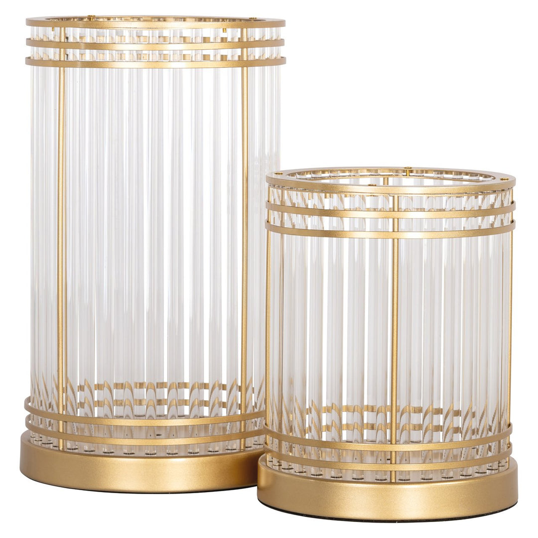 Windlicht Dyara gold small