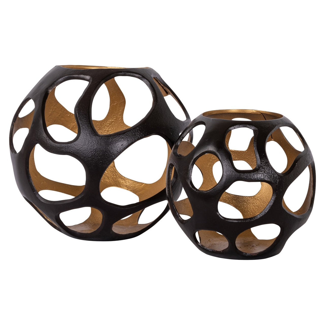 Windlicht Alysia brown small
