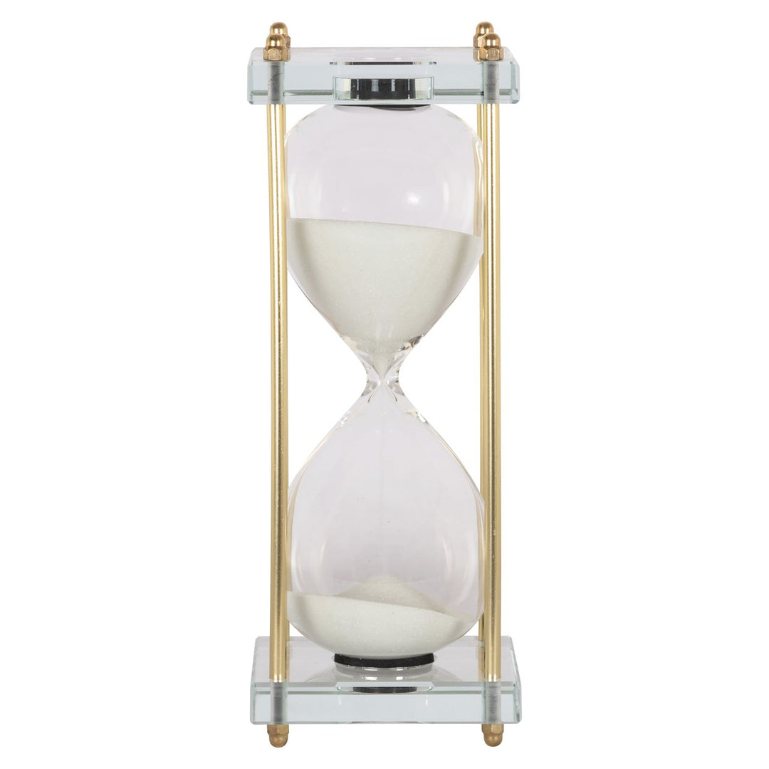 Decoratief object Gigi gold hourglass