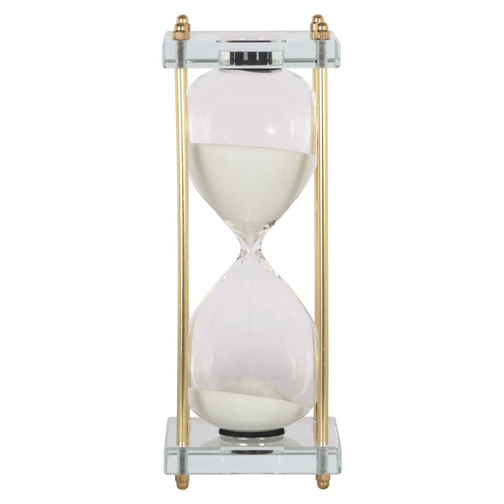 Decoratief object Gigi gold hourglass